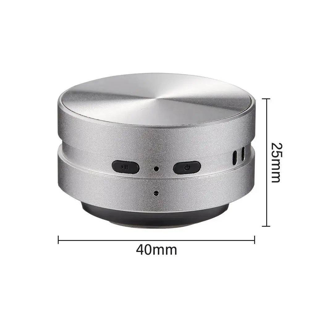 Bone Conduction Bluetooth Speaker Vibration Stereo Audio Digital TWS Wireless Smallest Speakers Dropshipping Mini Portable Metal