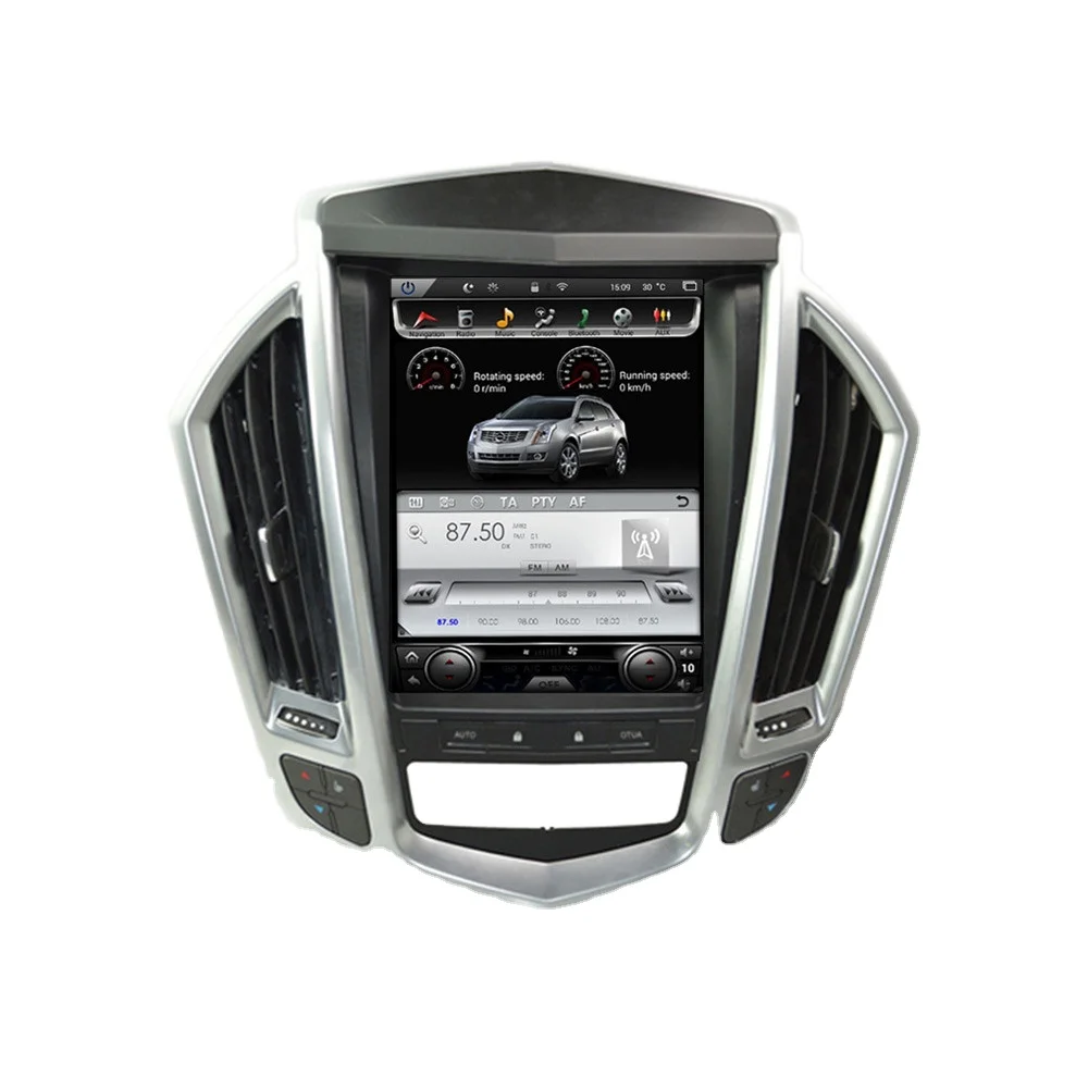 

Автомобильный GPS-навигатор в стиле Tesla для Cadillac SRX 2009-2012 Android 9, радио, мультимедийный плеер, автомобильное стерео головное устройство, автомобильное аудио 4K
