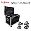 No Tax 2PCS Flightcase For Wash Zoom 19x15W RGBW Moving Head Light Rockcase LED Zoom Wash 19X15W Lyre Wash Beam Spot Only Case 6