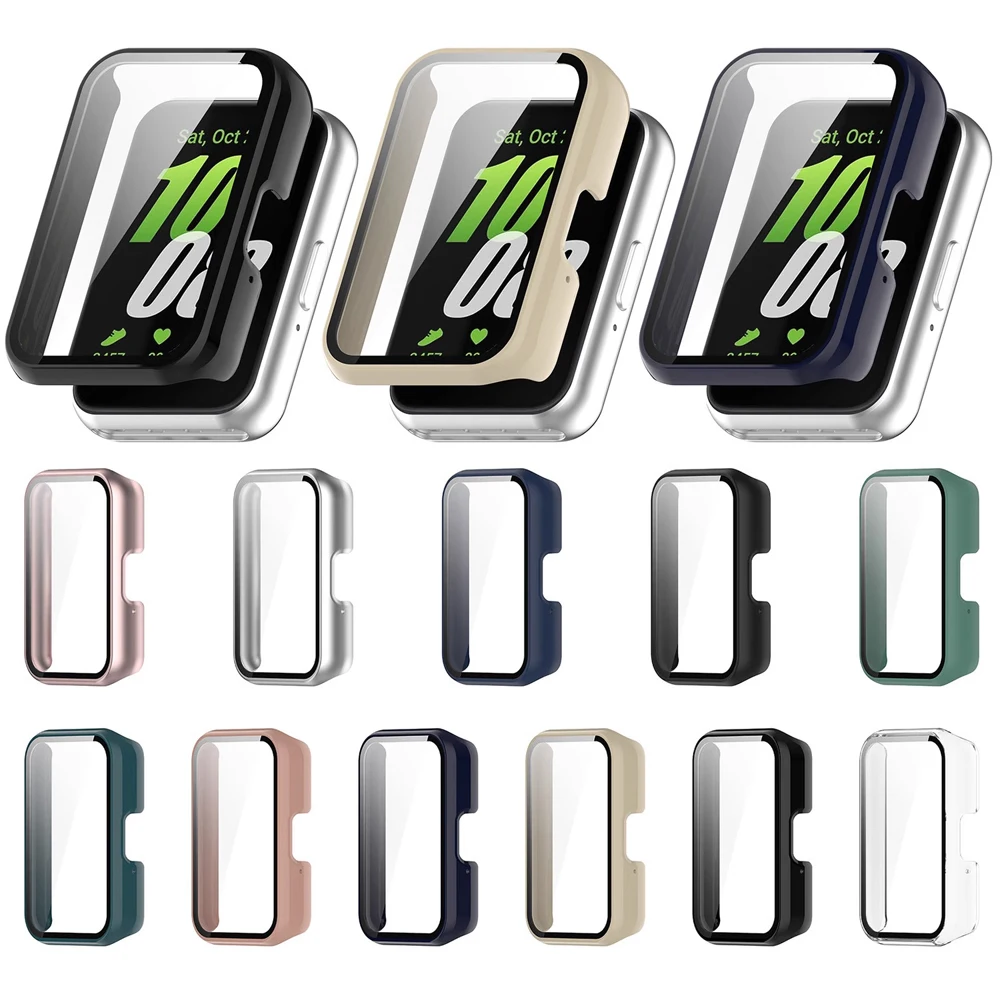 

Защитная пленка для Samsung Galaxy Fit 3, аксессуары, универсальная защита от царапин, рамка из поликарбоната, бампер, закаленное стекло, чехол для Galaxy fit3