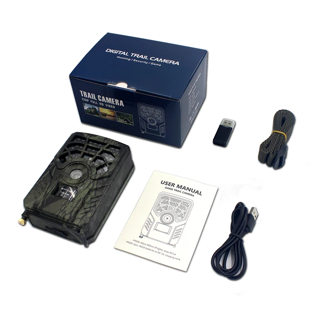 PR300C Hunting Camera Wild Animal Detector HD Waterproof Monitoring Night Vision 5