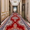 European Luxury Long Corridor Carpet Non Slip Aisle Carpet Hotel Custom Carpet Home Living Room Entrance Passageway Floor Mat 러그 1