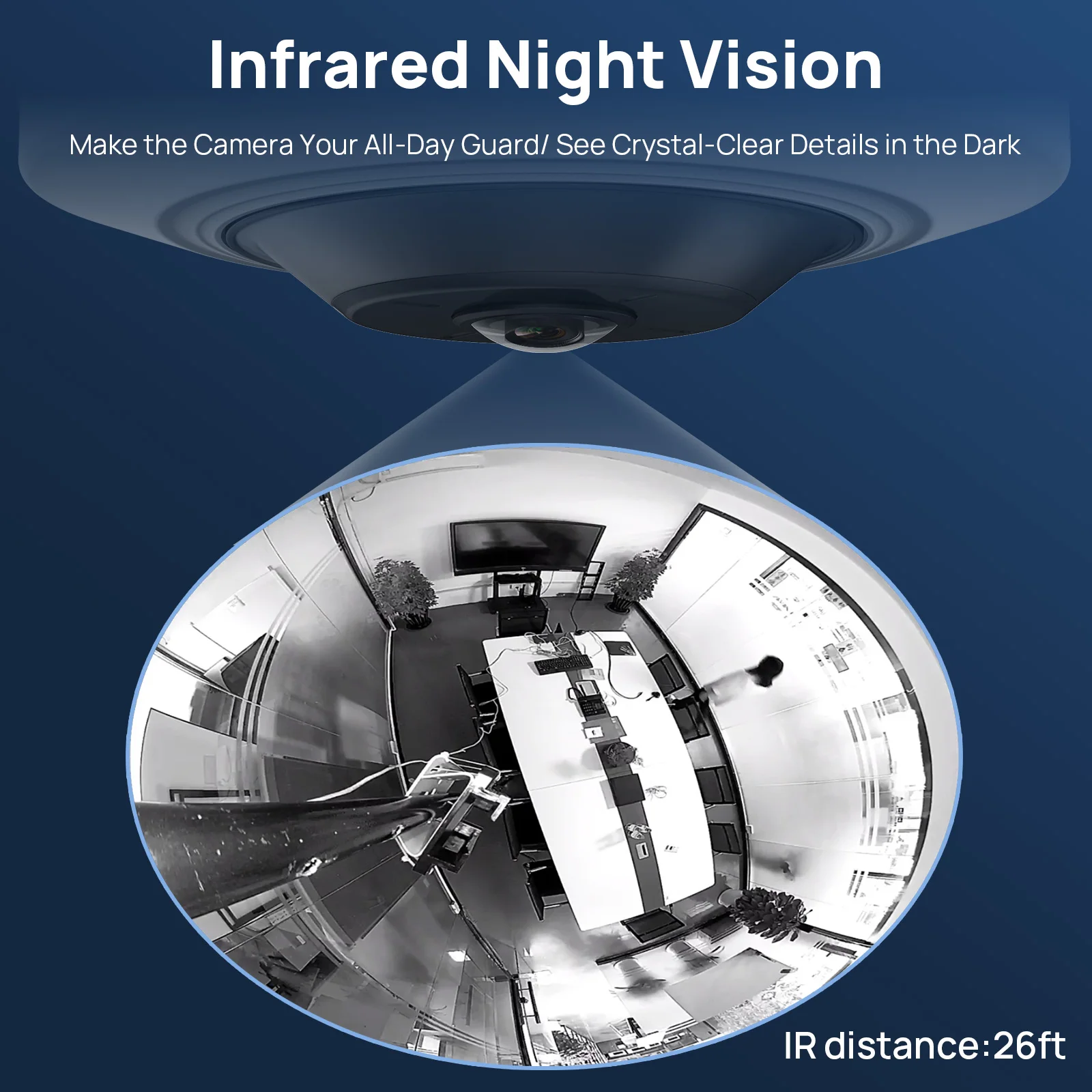 OEM Hikvision DS-2CD2955G0-ISU 5MP 180° Fisheye IP Camera