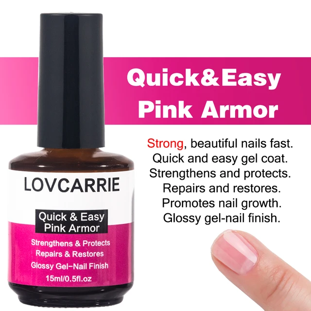 Pink Armor Nail Gel | Gel nails, Diy nail designs, Nail polish