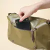 Pocket Tissue Bag Reusable Soft Tissue Holder Tissue Storage Bag Paper PU Leather Case Sanitary Bags For Bathroom Small Items 2