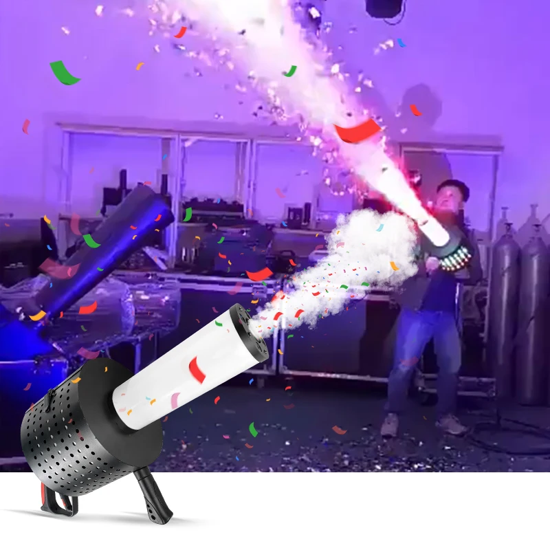 색종이 가스 칼럼 건 컬러 특수 효과 DJ 스테이지 안개 가스 칼럼 건, CO2 가스 칼럼 건, 연기 제트 안개 기계 스테이지