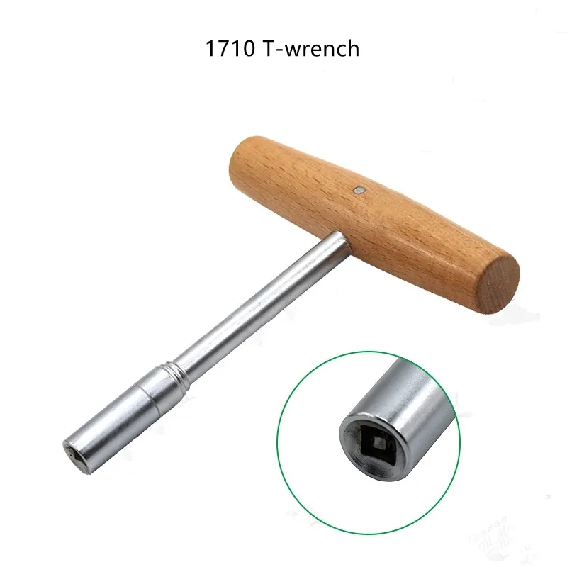 

High quality piano soundboard truing tool T-wrench wrench winding shaft detachably 1710 1710A