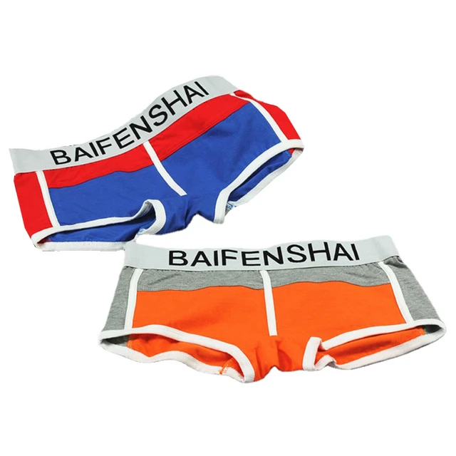 HaleyChan Cotton Stripe Boyshort 1 Pack Boxer Briefs for Tomboy