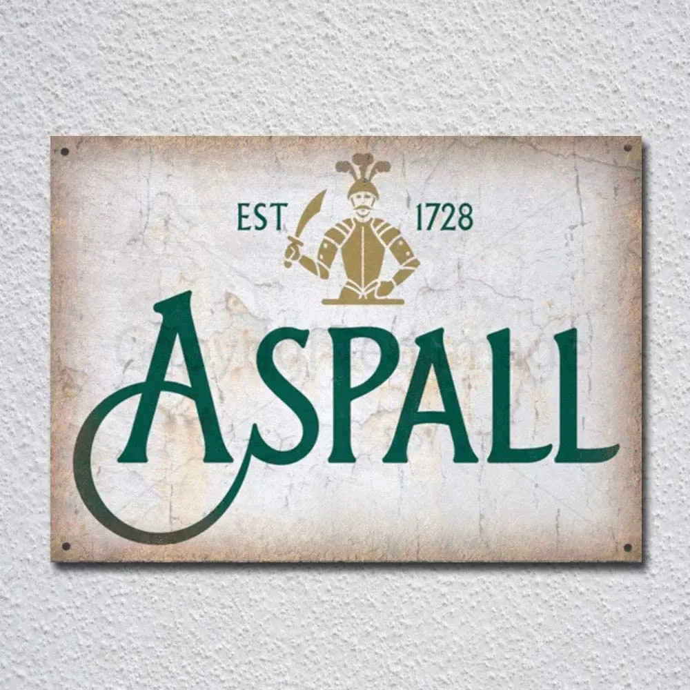 

Спиртовой знак Aspall, металлический Ретро-постер, Настенный декор, потертый шикарный подарок