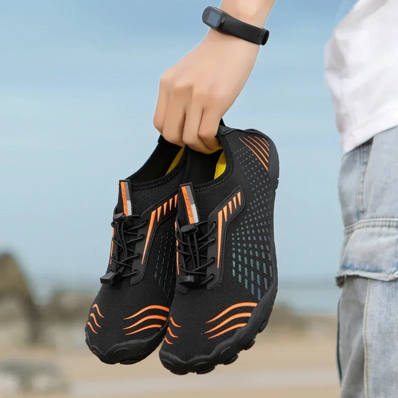 Multi Functional Quick-Dry Non-Slip Water Shoes Men's Summer Aqua Shoes Outdoor Beach Breathable Swimming water shoes aqua shoes
