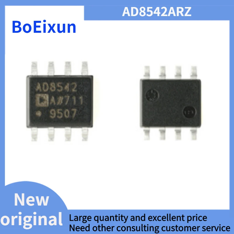 

100% new original D8542ARZ AD8542AR AD8542 SMD SOP8 rail-to-rail dual op amp