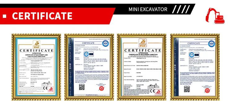 CE-zertifizierte kleine Verpackungsmaschine, Kettenminibagger, kleiner Minibagger mit Kabine – Detail 9