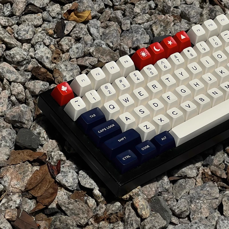 Navy keycaps SA profile Double shot ABS keycap 173keys for Mx switch