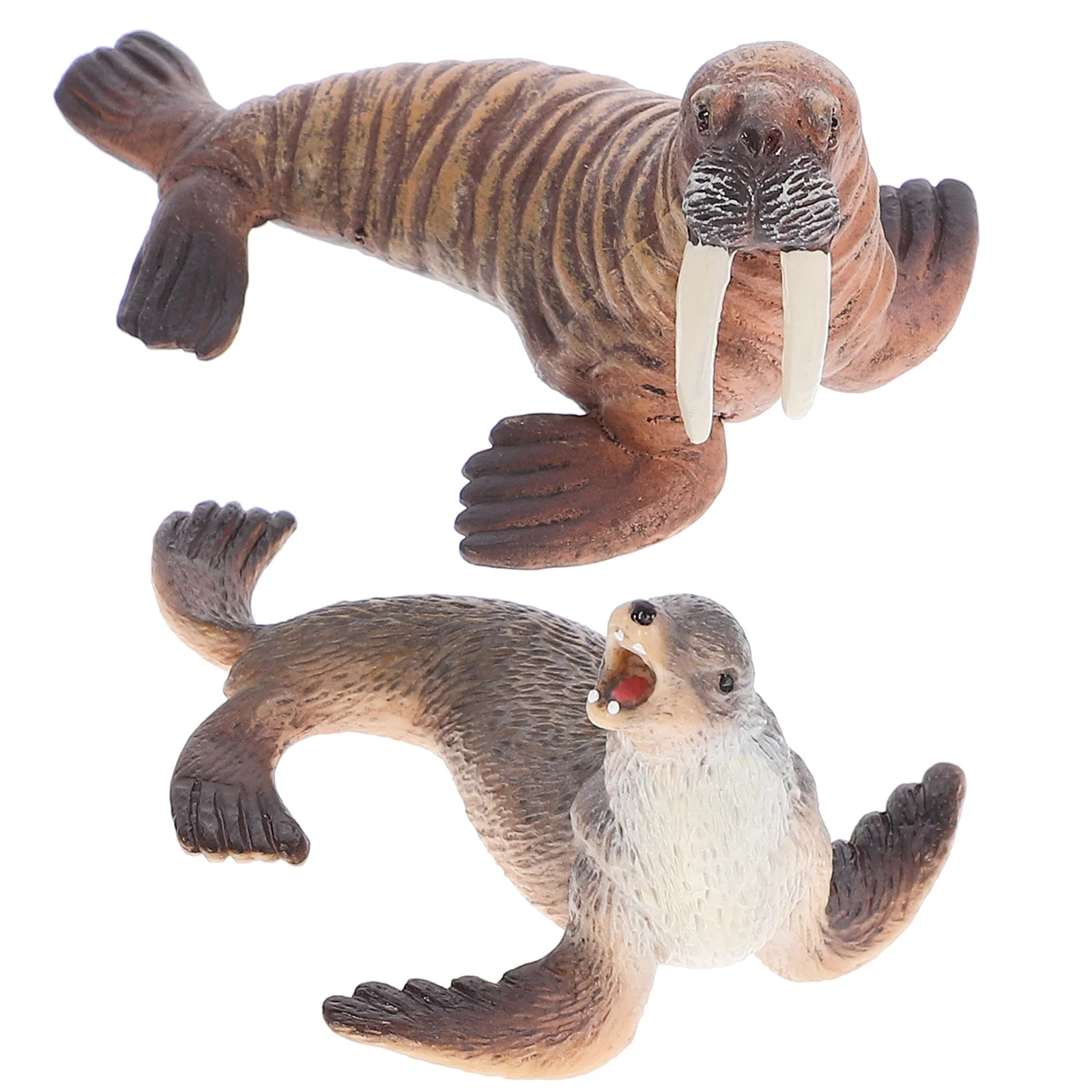 

1 Set Simulation Sea Animal Decor Plastic Animal Figurine Simulation Marine Animal Educational Model
