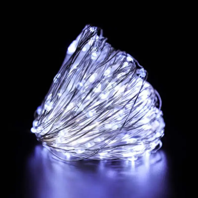 Led Copper Wire Fairy Lights Waterproof LED String Lights Battery Operated  DIY Wedding Party Christmas Decoration Garland - Image 7