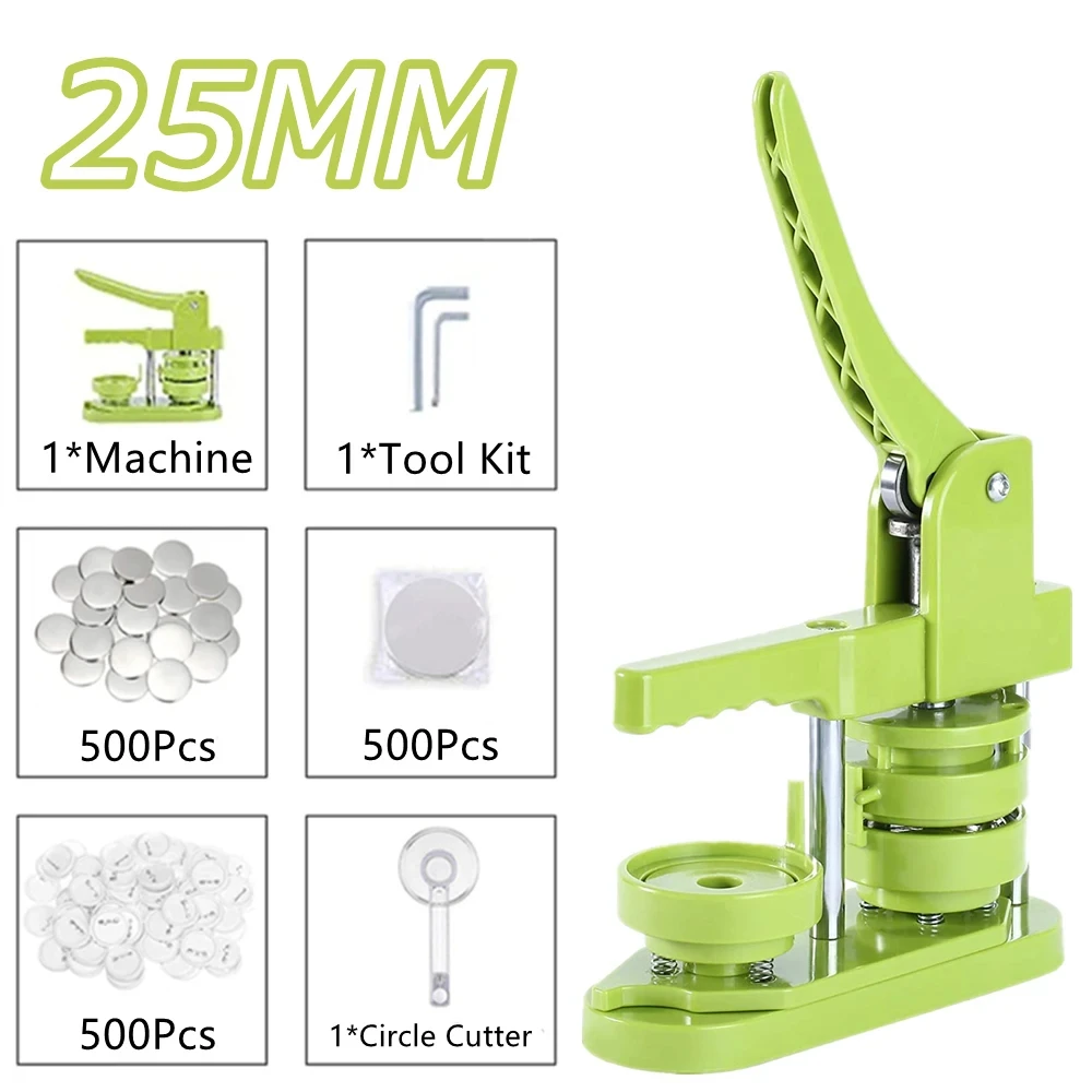 25MM 500Pcs-Button
