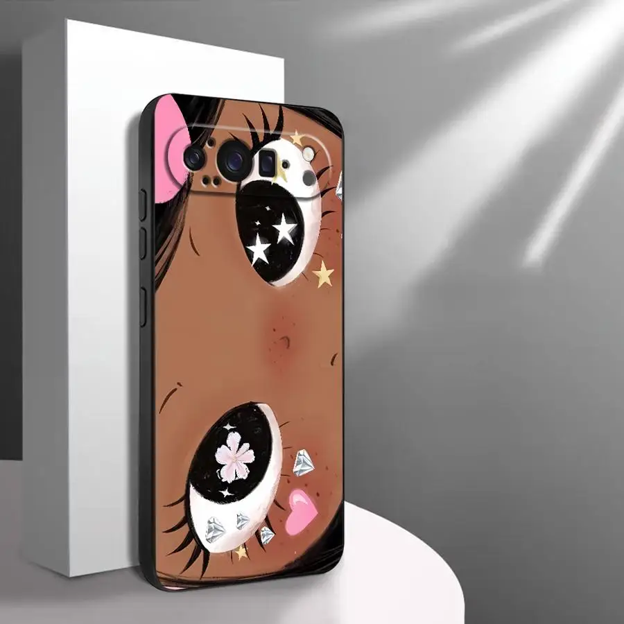 Cute Cartoon Girl Phone Cover Case,  Design