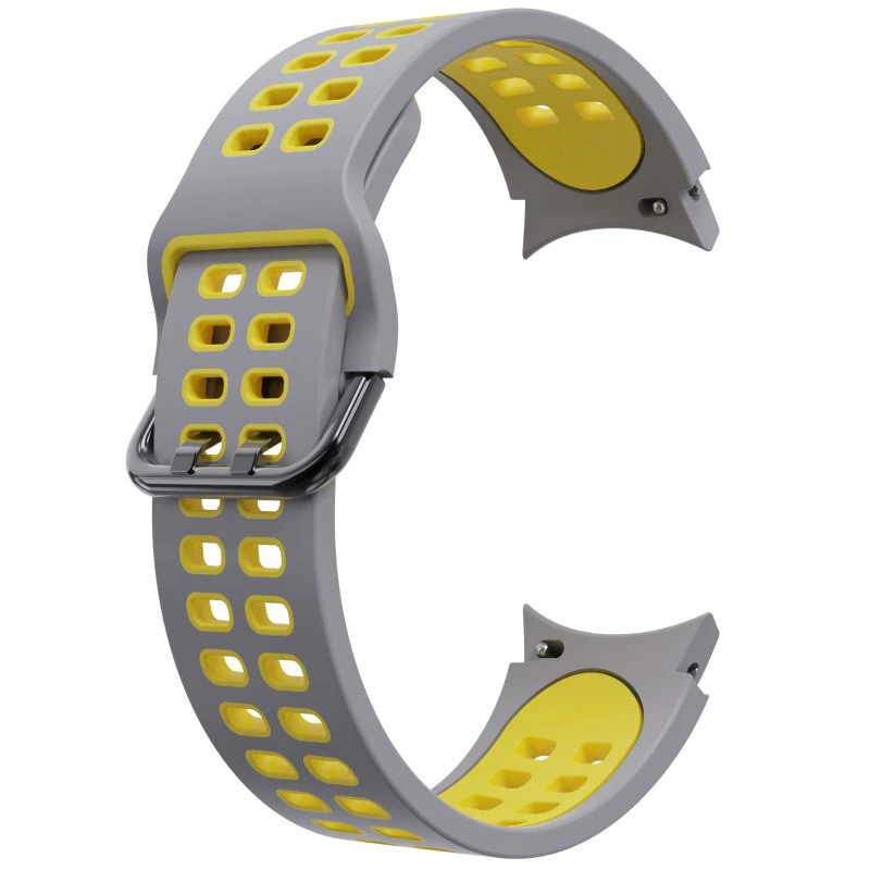 Dual-Color Silicone Watchband Strap - Versatile and Stylish Accessory