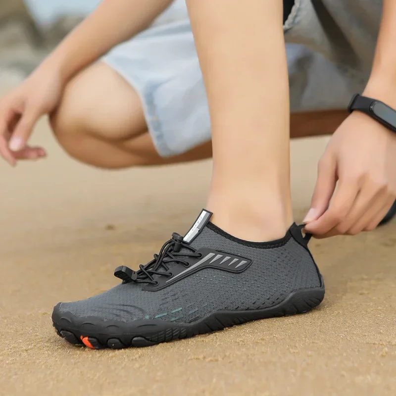 Multi Functional Quick-Dry Non-Slip Water Shoes Men's Summer Aqua Shoes Outdoor Beach Breathable Swimming water shoes aqua shoes