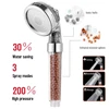 Ultra Global 3 Functions High Pressure SPA Shower Head Water Saving Handheld Rainfall Bathroom Accessory Anion Filter Shower 5