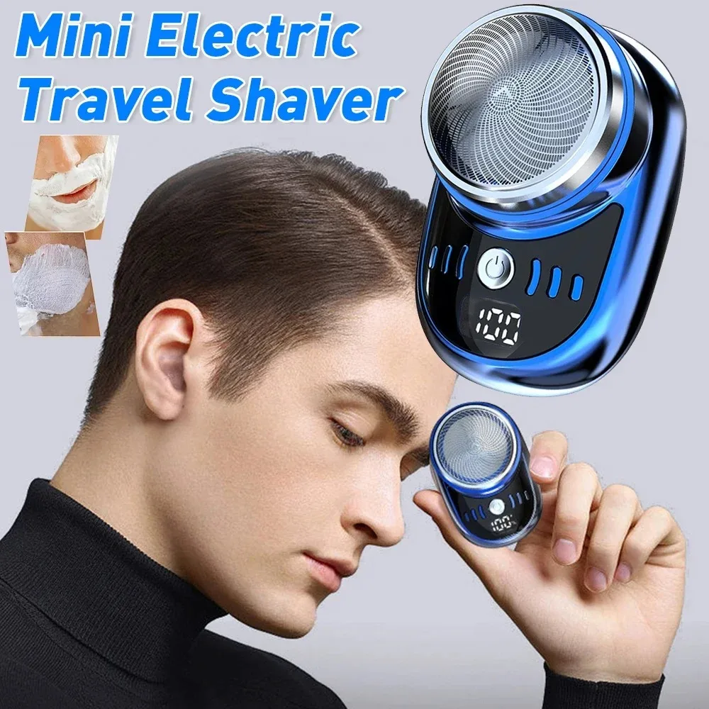 Xiaomi Electric Shaver USB Rechargeable Mini Waterproof Men Portable Travel Detachable Shaver Beard Body Hair Trimmer Gift New 3