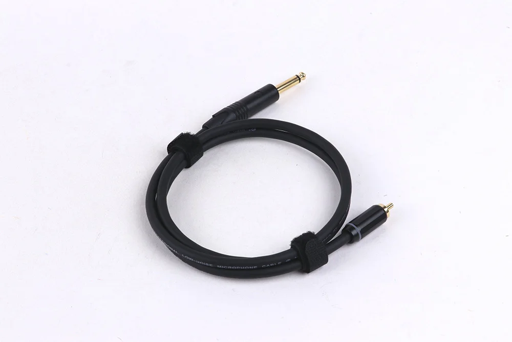 RCA-auf-6,35-mm-Audiokabel, 1/4 Zoll TS auf RCA-Stereo-Audio-Verbindung, abgeschirmtes OFC-Kabel für Lautsprecher, Mixer, Verstärker, Fernseher und mehr – Detail 15