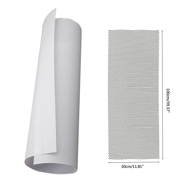 Cooling Fan Gaming Cooling Fan Cuttable Computer Dust Filter Mesh White PC for Case Fan Cooler Dustproof Cover