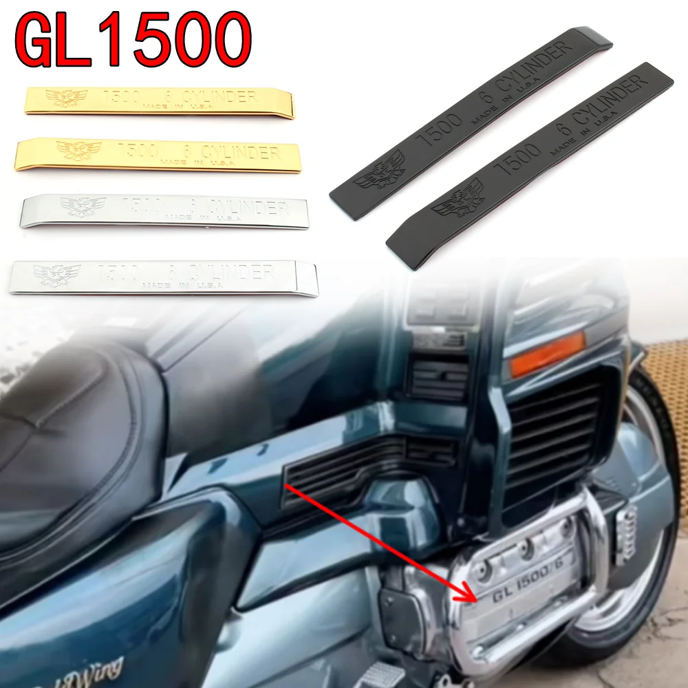 

Алюминиевая защитная крышка рамы двигателя для мотоцикла Honda Goldwing GL1500 1988-1990, хромированная обтекатель, боковая молдинговая отделка