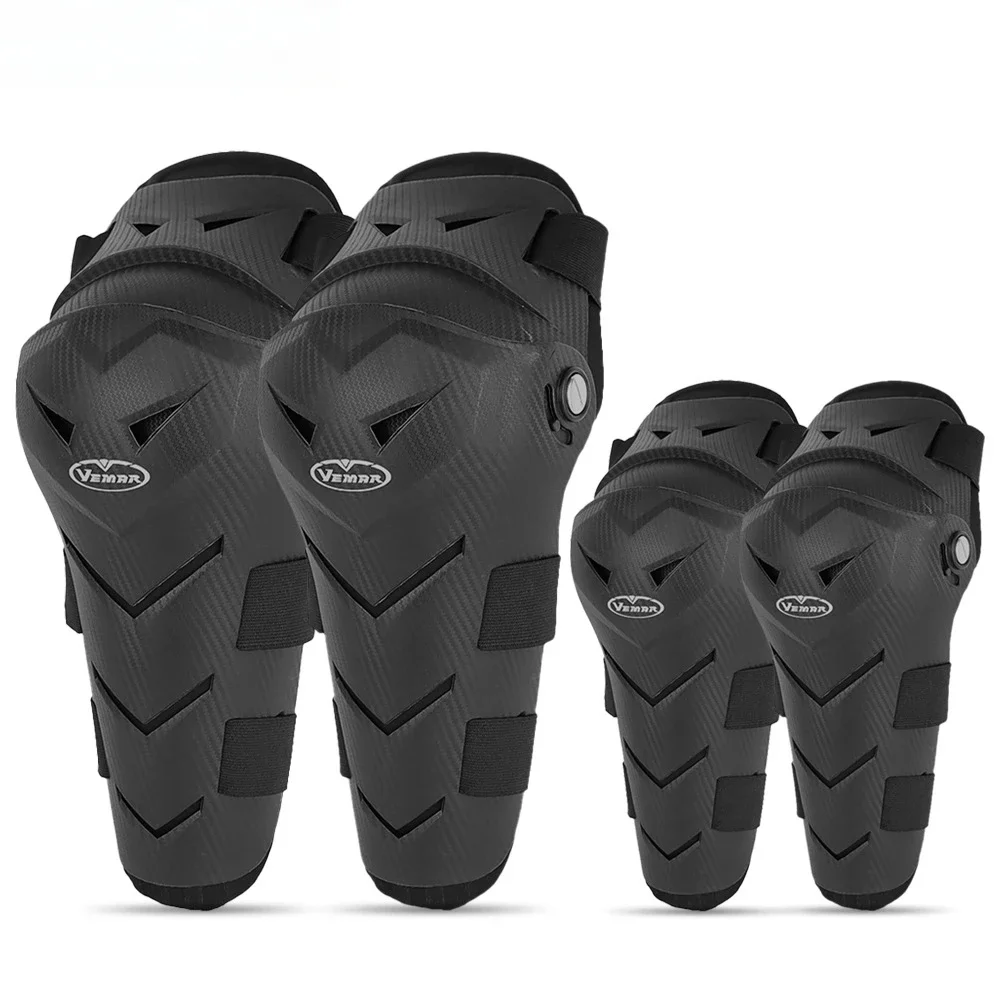 Upgraded version of racing motorcycle elbow pads knee pads four-piece anti-drop cycling sports protective gear