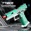 2011 CombatMaster Laser Toy Gun 2 Barrels Airsoft Gun Weapons Realistic Manual Throw Shell Gun Toy for Men Adults Boys Shooting 1