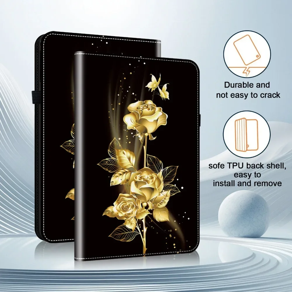 Faux Leather Tablet Cover - Premium Protective Case