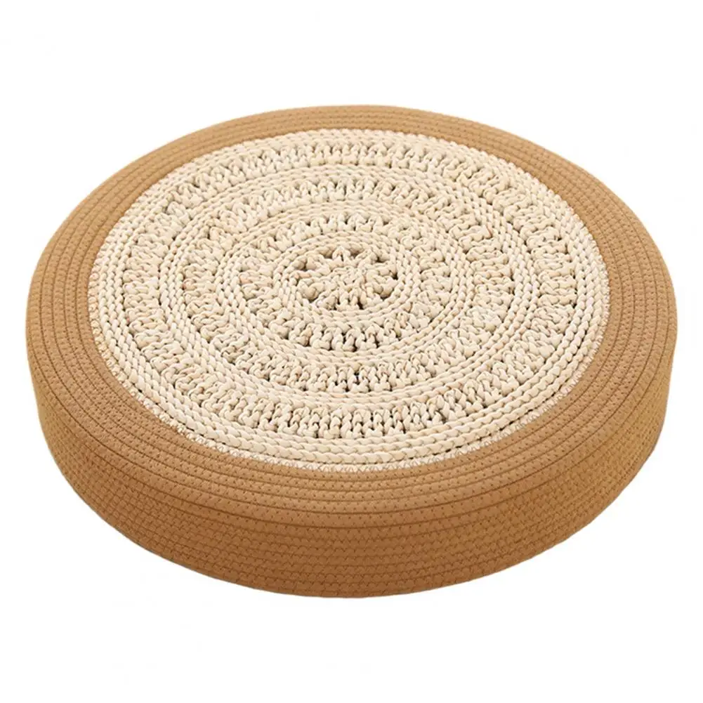 

Mutil-function Cushion Hand-woven Eco-friendly Floor Seat Cushion Padded Sitting Mat for Room No Odor Skin-friendly Straw Mat