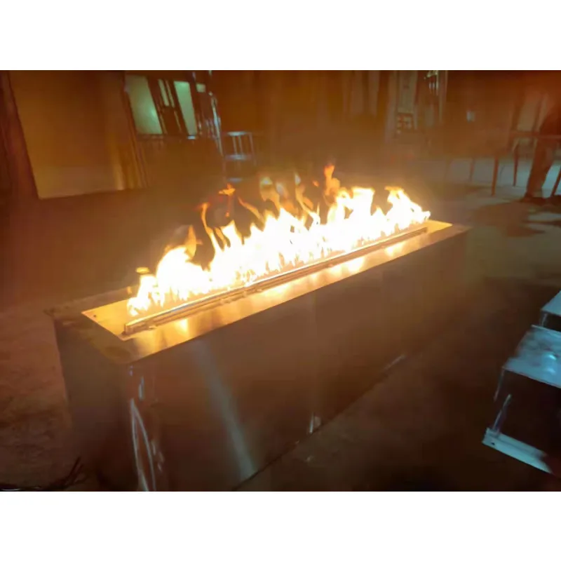 to door outside 1500mm length natural gas LGP gas fireplace burner