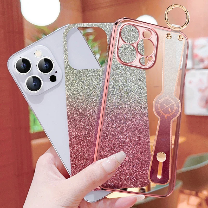 Versatile Wrist Strap Rope Lanyard Phone Case with 5G Compatibility
