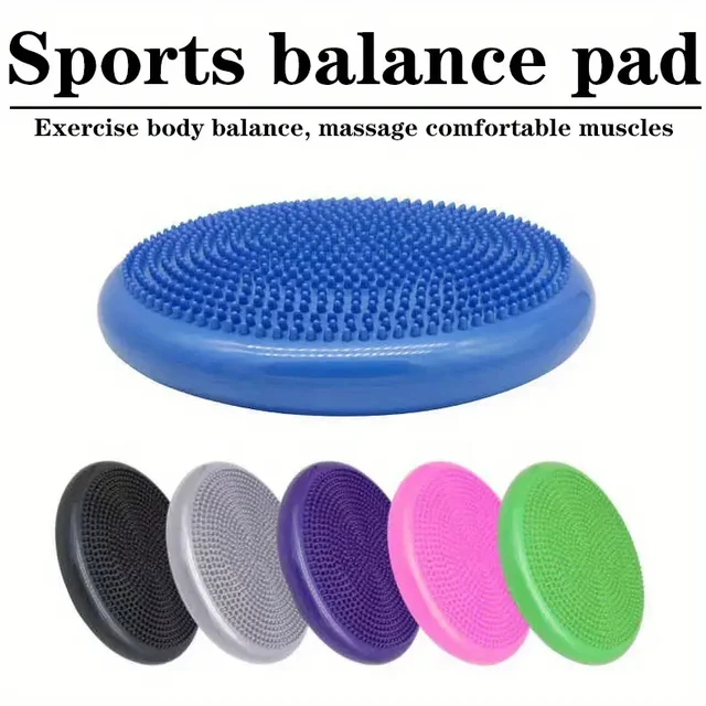 Balance cushion, yoga massage seat cushion, thickened explosion-proof balance ball, inflatable massage seat cushion 4