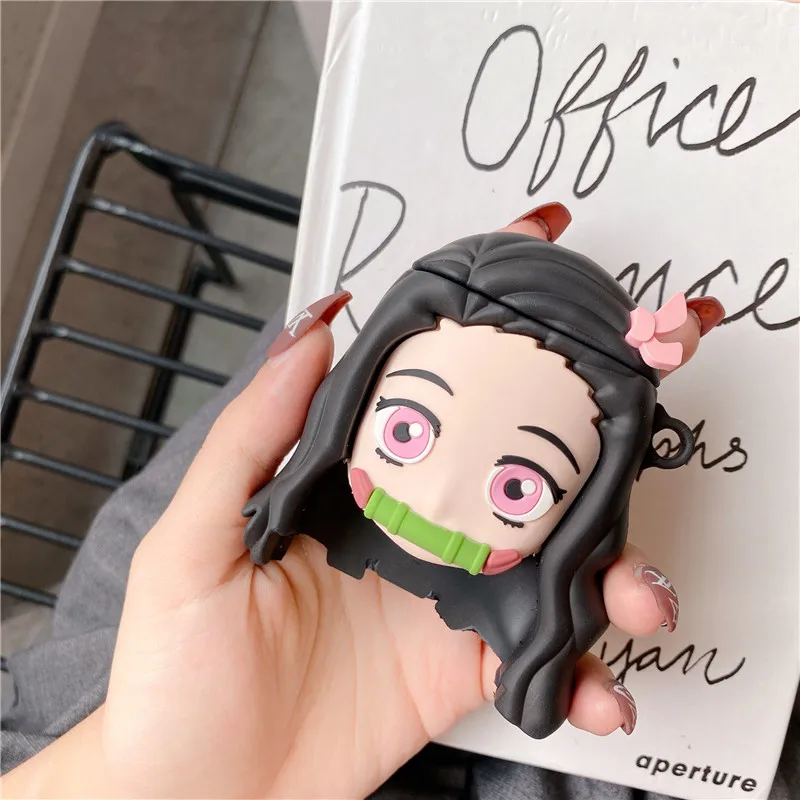 Slayer Nezuko Nezuko Airpod Pro Case 3D Cute Cartoon Kamado Nezuko