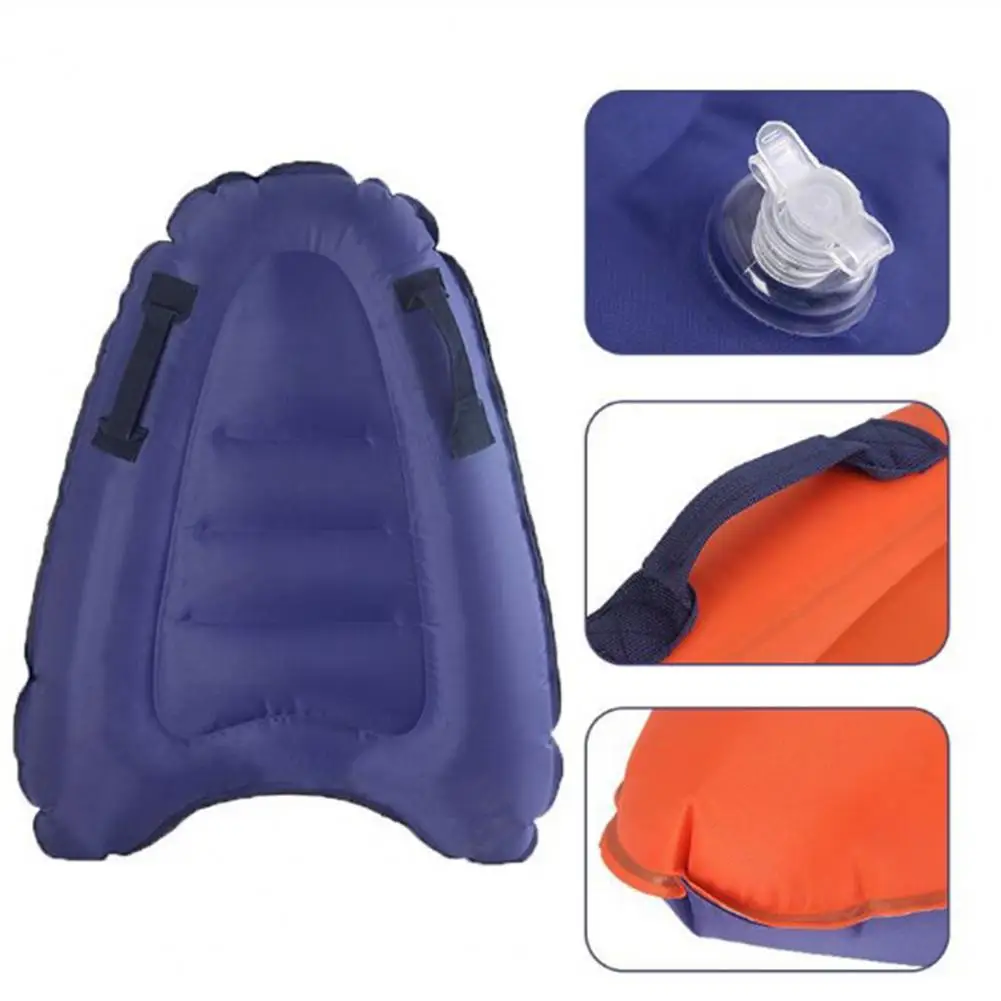 

Convenient Inflatable Surf Body Board with Handle Portable Long-Lasting Inflatable Surfboard Sports Accessories
