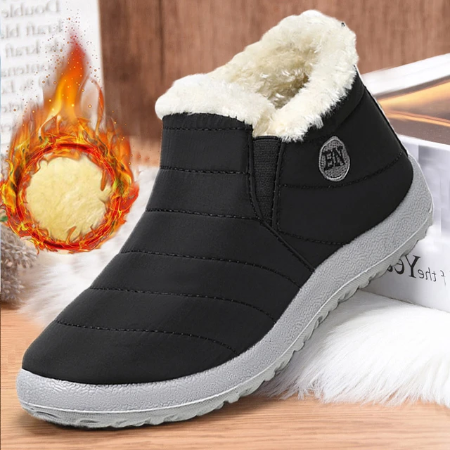 Stivali da neve da uomo scarpe da trekking uomo Outdoor stivali invernali da  uomo scarpe da uomo stivali da uomo impermeabili calzature moda scarpe da  lavoro - AliExpress