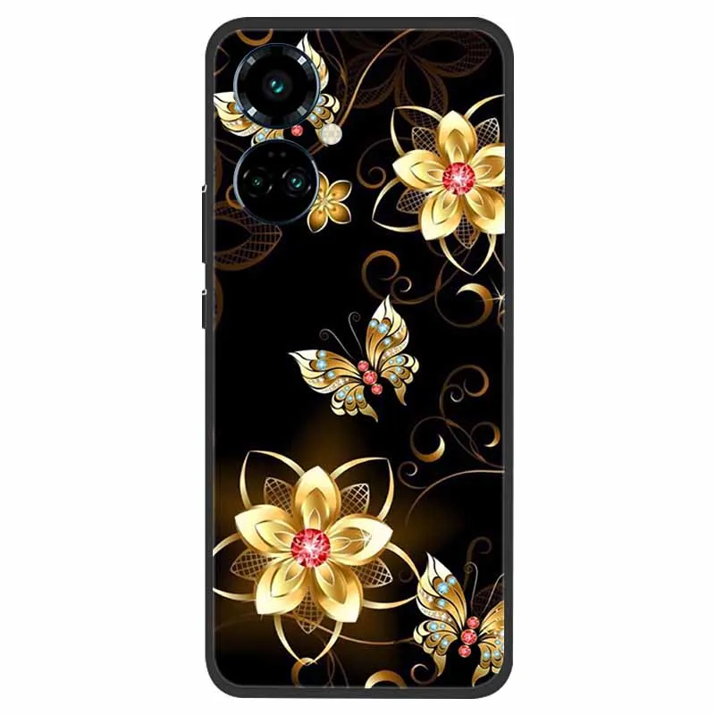 Sleek Black Silicone Bumper Phone Case - Premium TPU Coque