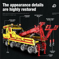 1794PCS Wrecker TECHNICAL RC Car Building Blocks Rescue Truck STEM Engineering Remote Control Car Model Bricks Kids Toys Gifts 4