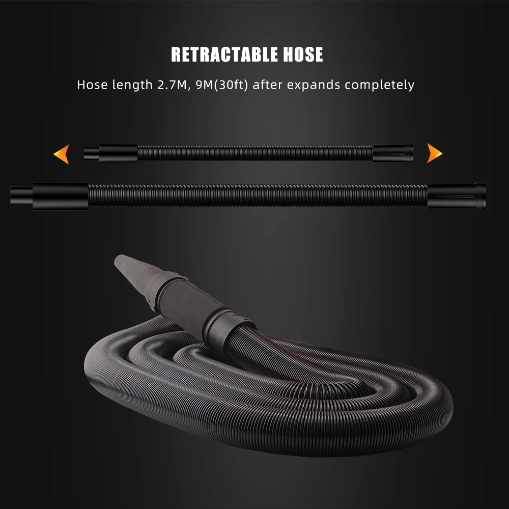 SPTA Air Cannon Car Dryer Blower Blades Powerful Detailing Wash Tool Safer Than Microfiber Towel Cloth