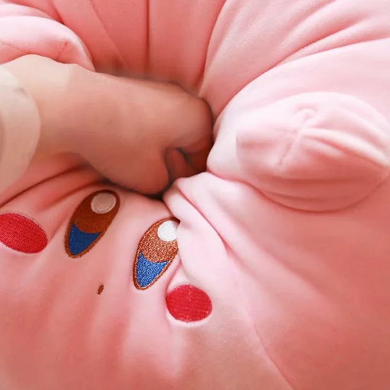 Cartoon Cute Pink Dolls Pillow Soft Stuffed Anime Peripheral Children's Birthday Gift Home Decoration Stuffed Anime Plushies Toy 4