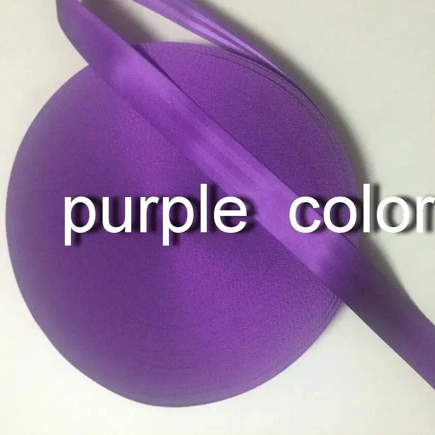 

6meters Roll Seat Belt Webbing Safety Strap purple Color 4.8cm Wide 5 Bars