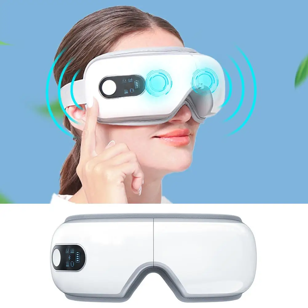 

Eye Massager Heating Eyes Mask With Music Massage For Migraines, Dry Eye, Eye Strain, Dark Circles Relief Improve Sl J0V2