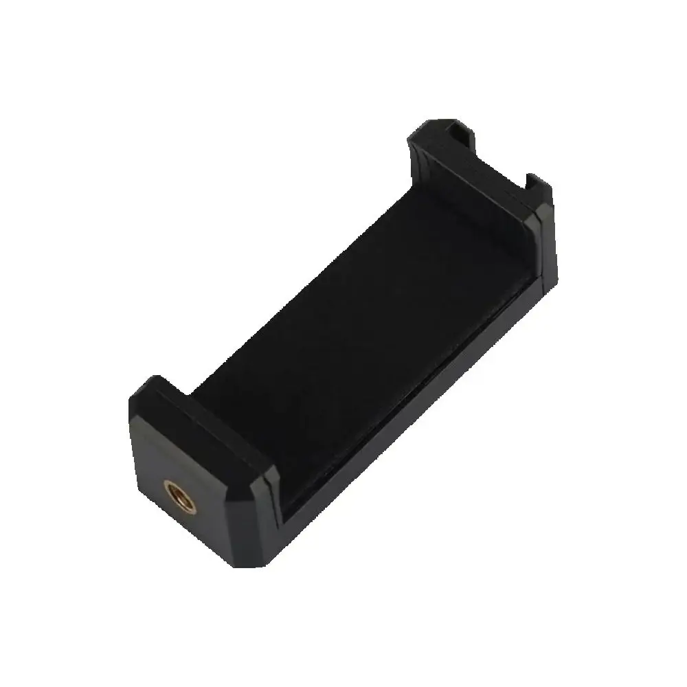 Phone Clip Tripod Mount Holder with Cold Shoe for Microphone LED Video Light 1/4'' Screw for iPhone 15 Samsung Galaxy Google