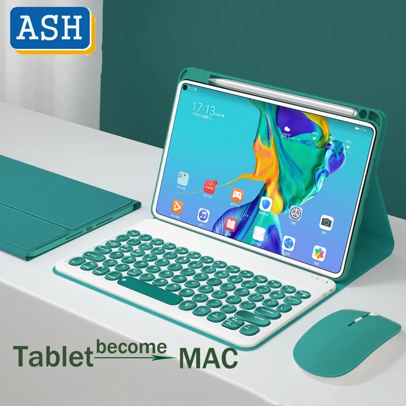 ASH для Huawei Matepad 11 2021 T10S T10 10 4 Pro 8 M6 Съемная Беспроводная Bluetooth клавиатура с круглой