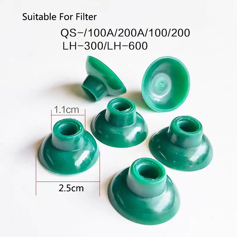 4/6pcs Aquarium Suction Cup Plastic Aquarium Filter Sucker For Fish Tank Filtration Accessories Durable Suction Cups For LH600 aquarium suction cup