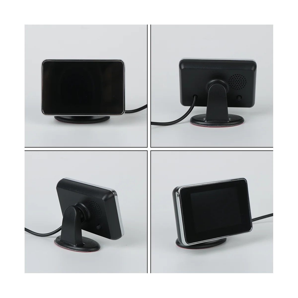 

Автомобильные парковочные датчики, 8 шт., Комплект парковочных устройств, зуммер, система сигнализации, дисплей заднего хода, автомобильный радар, монитор B