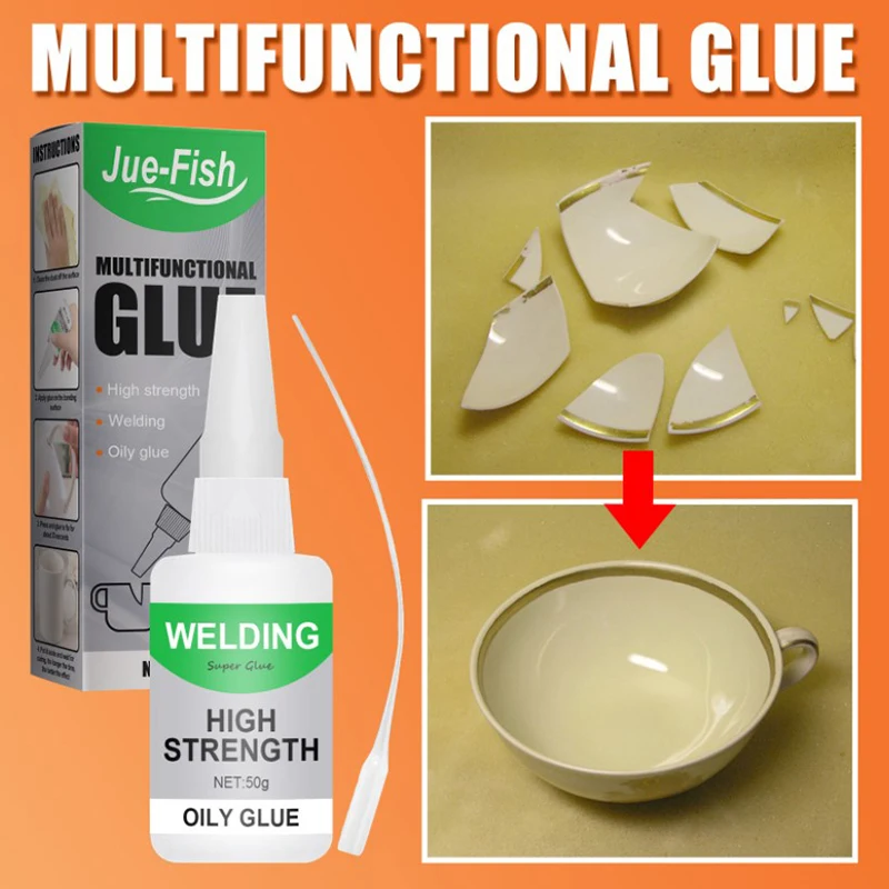 Welding High Strength Oily Glue Universal Super Adhesive Glue Strong Glue Plastic Wood Ceramics