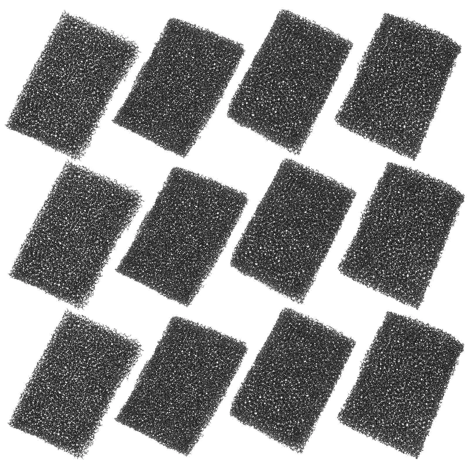 16 Pcs Makeup Sponge 4x6x1cm Black Stipple Scar Wound Effect Sponges for Halloween Cosplay Face Body Supplies 6